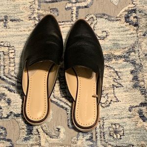 Women's Lou Flat Mules Women's Shoes Black